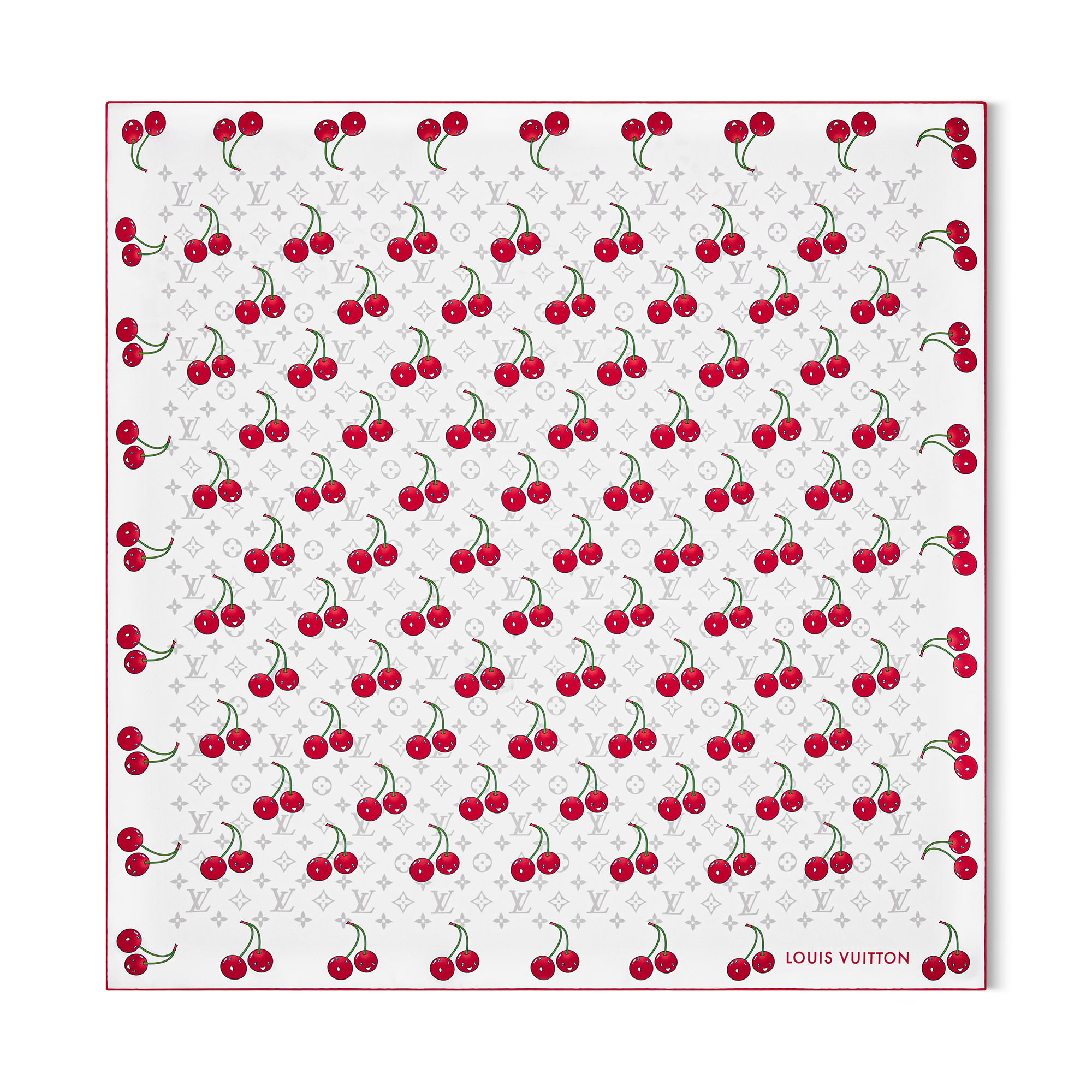 LV x TM Monogram Cerise Square 90 S00 - Women - Accessories